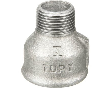 Mufa redukcyjna GW/GZ, żeliwo ciągliwe ocynkowane, gwint G, 3''x2'' (246G8050) - Sferaco