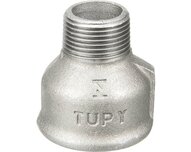 Mufa redukcyjna GW/GZ, z żeliwa ciągliwego ocynkowana, gwint G 3/8''x1/4'' (246G128) - Sferaco