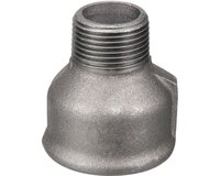 Mufa redukcyjna gwintowana, żeliwo ciągliwe czarne, gwint G 1''1/2x1''1/4 (246040033N) - Sferaco