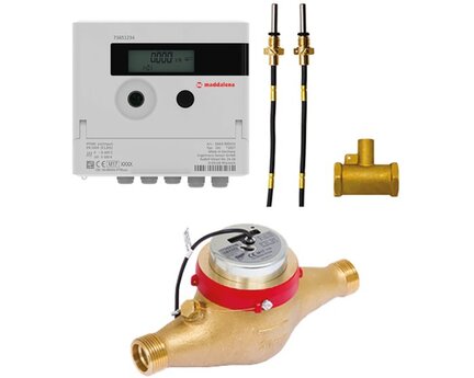 Licznik energii ciepło/chłód, wielostrumieniowy, MODBUS, seria 2745 (2745125MOD) - Sferaco