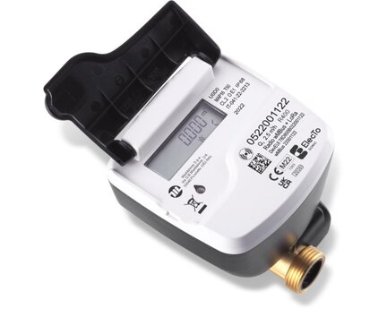 Licznik ultradźwiękowy elektroniczny, Radio Mbus-LoRa, do zimnej wody, DN20, seria 2718 (2718020) - Sferaco