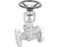 Zawór grzybkowy, mieszek metalowy, DN15, PN16/40, uszczelki PTFE CE1935-2004, stal nierdzewna, seria 472T (472T015) - Sferaco