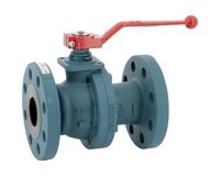 Zawór kulowy, DN150, 2-częściowy, class150, PN20, uszczelnienie PTFE, stal węglowa, seria 515AIT (515AIT150) – Sferaco