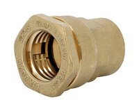 Złączka prosta zaciskowa DECA, gwint wewnętrzny G 90x3", mosiądz 4 MS, seria 860 (860090) – Sferaco