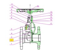 Dysk z powłoką NBR, DN65 (9802152) – Sferaco