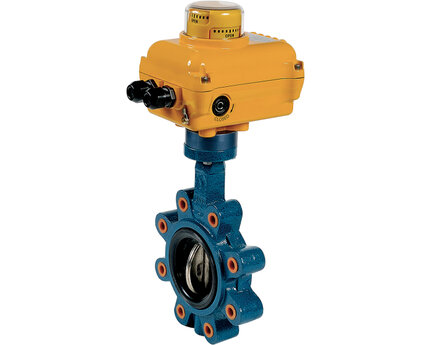 Przepustnica 1133 DN80 + SA05 napęd elektryczny 230V AC / DP=10bar max
