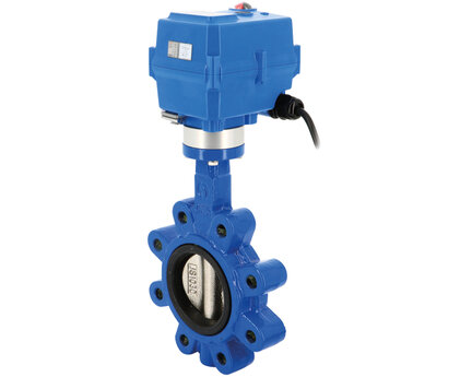 Przepustnica 1133 DN100 + TCR11 napęd elektryczny 230V AC / DP=10bar max