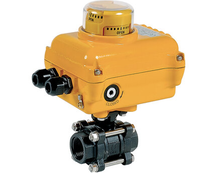 Zawór kulowy stalowy 737XS BSP 2"+ SA05 napęd elektryczny 230V AC / DP=10bar max