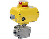 Zawór kulowy nierdzewny 703XS 1"1/4 +SA05 napęd elektryczny 230V AC / DP=10bar max