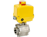 Zawór kulowy nierdzewny 703XS 1"  V-PORT60+SA05-PCU 230V/ regulacyjny