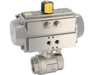 Zawór kulowy nierdzewny 715XS BSP 3/4" +RES51 napęd ze sprężyną / DP=10bar max