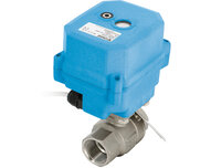 Zawór kulowy nierdzewny  715XS 1" + T15 napęd elektryczny 230V AC / DP=10bar max