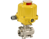 Zawór kulowy nierdzewny 746XS BSP3/4" +SA03 napęd elektryczny 230V AC / DP=10bar max