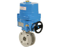 Zawór kulowy nierdzewny  771XS DN100 +NA15X ATEX napęd elektryczny 230V AC / DP=10bar max