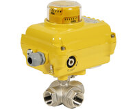  Zawór kulowy nierdzewny780XS-L 3/8" + SA05 230V napęd elektryczny 230V AC / DP=10bar max