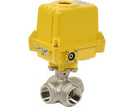 Zawór kulowy nierdzewny780XS-L 3W 1"1/2 +SA05X ATEX napęd elektryczny 230V AC / DP=10bar max