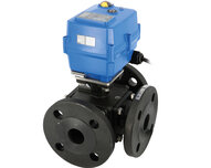 Zawór kulowy stalowy  783-L DN80 + TCR-40N napęd elektryczny 230V AC