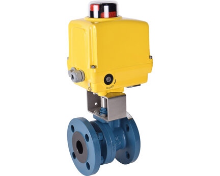 Zawór kulowy regulacyjny 540IIS V-60° DN25 + SA05 PCU 230V 