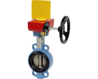 Przepustnica międzykołnierzowa Wafer Excellence do instalacji przeciwpożarowych Sprinkler, bez styku, DN125, korpus z żeliwa, seria 1148 (1148125) – Sferaco