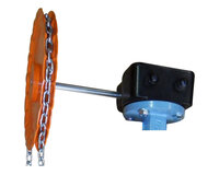 Przekładnia z kołem ręcznym na łańcuchu do przepustnicy TTV DN300, seria 1194 (1194300) – Sferaco