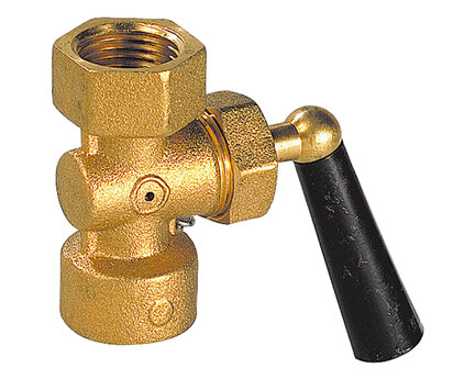Zawór manometryczny z odpowietrzeniem, gwinty wewnętrzne G 3/8", seria 1305 (1305003) – Sferaco