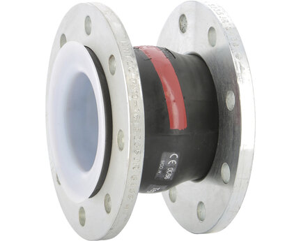 Mieszek kompensacyjny przemysłowy PN10/16, DN150, EPDM czerwony, seria 1560 (1560150) – Sferaco