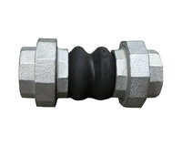 Mieszek kompensacyjny elastomerowy, gwint G 3", EPDM z przyłączami żeliwnymi, seria 1504 (1504011) – Sferaco
