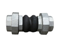 Mieszek kompensacyjny elastomerowy, gwint G 1/2", EPDM z przyłączami żeliwnymi, seria 1504 (1504004) – Sferaco