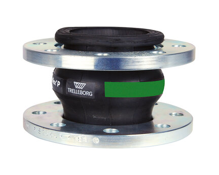 Mufa kompensacyjna przemysłowa L130 mm PN10/16 CSM zielona DN100, seria 1564 (1564100) – Sferaco