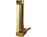 Termometr pionowy kątowy H200 mm, trzpień 100 mm, zakres 0/+120°C, seria 1678 (1678001) – Sferaco