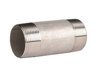 Nypel ze stali nierdzewnej, długość 100 mm, gwint zewnętrzny 1/4", seria 2038 (2038002) – Sferaco