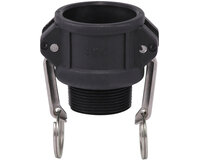 Złączka kłowa, sprzęgło męskie B 1-1/4", polipropylen, seria 2212 (2212007) – Sferaco