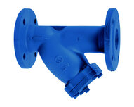 Filtr siatkowy Y, kołnierzowy, PN10/16, DIN 3202-1 F1, DN150, korpus żeliwny, seria 221 (221150) – Sferaco