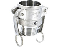 Złączka kłowa, sprzęgło męskie B 2-1/2", stal nierdzewna, seria 2242 (2242010) – Sferaco
