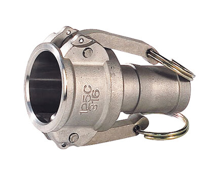 Złączka kłowa, sprzęgło karbowane C 2-1/2", stal nierdzewna, seria 2243 (2243010) – Sferaco