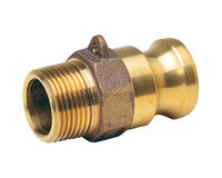 Złączka kłowa mosiężna, adapter z gwintem zewnętrznym F 1-1/2", seria 2266 (2266008) – Sferaco