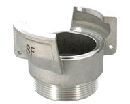 Złącze symetryczne aluminiowe, gwint zewnętrzny bez blokady, bez uszczelki DN20, seria 2415 (2415020) – Sferaco