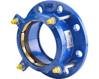 Adapter kołnierzowy blokowany do rur PVC/PE ACS DN150, średnica zewnętrzna 160, seria 2503 (2503160) – Sferaco