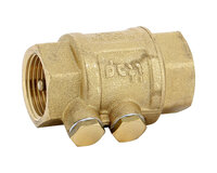 Zawór zwrotny podwójnie prowadzony, mosiądz 4MS, ACS, G 3/4", seria 315 (315005) – Sferaco