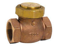 Zawór zwrotny DN1/4", uszczelnienie PTFE, korpus z brązu, seria 354 (354002) – Sferaco