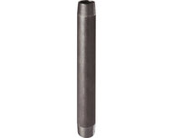 Nypel rurowy bezszwowy, gwinty zewnętrzne G 3/8", długość 100 mm, EN 10241, stal czarna, seria 530T3N (530T3N10012) – Sferaco
