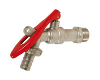 Zawór czerpalny zamykany na kłódkę, 3/4"–3/4", ACS, mosiądz niklowany, seria 699 (699055) - Sferaco