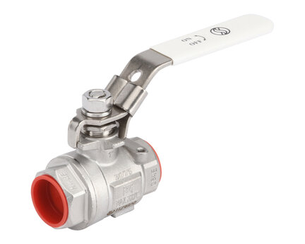 Zawór kulowy do tlenu 714 BSP 3/4" FF 2-częściowy CF8M wysokotemperaturowy