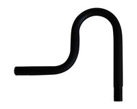 Wężyk przyłączeniowy U, gwinty zewnętrzne G 1/4", stal węglowa, seria 9880205 (9880205) – Sferaco