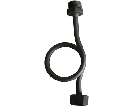 Wężyk przyłączeniowy (lyra), gwint zewnętrzny/wewnętrzny G 1/2", stal nierdzewna, seria 9880208 (9880208) – Sferaco