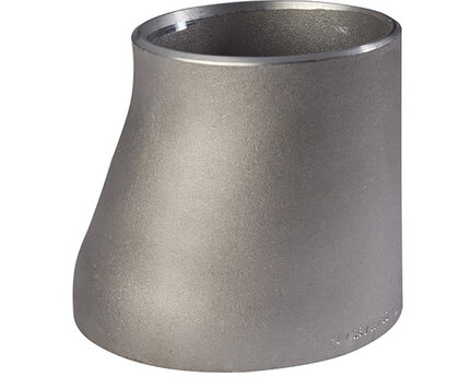 Redukcja ekscentryczna do spawania, D76–D60, stal czarna, EN 10253-2, seria RSNE (RSNE7660) – Sferaco