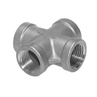 Czwórnik Rp 3/4"(GW), 16 bar, stal nierdzewna - Air-Com