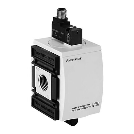Elektrozawór odcinający 2/2 do FRL AS3-SOV-G038-3/2-PON-024-M12 (R412007397) - Aventics