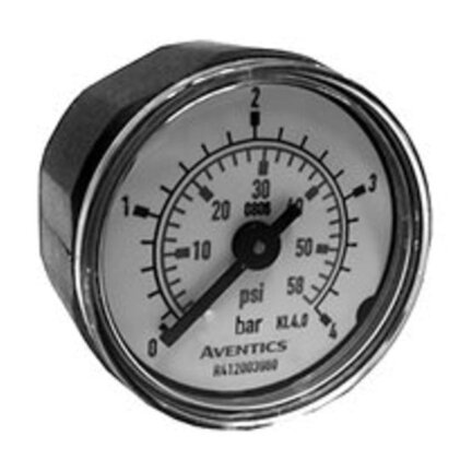 Manometr 4BAR+PSI (R412003960) - Aventics