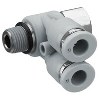 Złączka wtykowa kątowa podwójna Banjo QR1-S-RID-M005-DA04 (R412005259) - Aventics